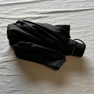 Compact Black Umbrella
